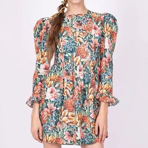 Batsheva x Laura Ashley Prairie Dress Size 4 Floral